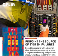 Load image into Gallery viewer, FLIR TG267 Thermal Camera, Ideal for Commercial Electrical, Facility Maintenance, and HVAC Applications, Brilliant 2.4 Inch Screen, Record Images to Monitor Maintenance History
