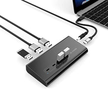 Load image into Gallery viewer, Juiced Systems VertexHUB | USB-C 10 Gbps Dedicated Data and Power Hub - USB-C and USB-A Compatible - USB 3.2 Generation 2
