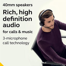 Load image into Gallery viewer, Jabra Evolve2 65 MS Wireless Headphones with Link380a, Stereo, Black – Wireless Bluetooth Headset for Calls and Music, 37 Hours of Battery Life, Passive Noise Cancelling Headphones
