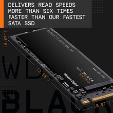 Load image into Gallery viewer, WD_BLACK 2TB SN750 NVMe Internal Gaming SSD Solid State Drive - Gen3 PCIe, M.2 2280, 3D NAND, Up to 3,400 MB/s - WDS200T3X0C
