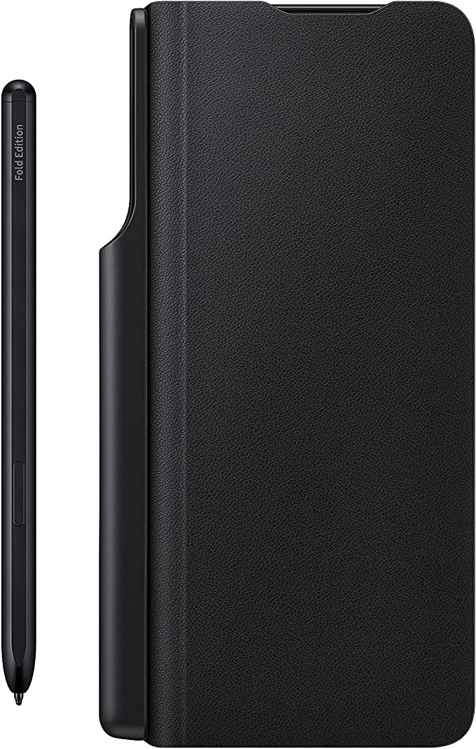 Samsung Electronics Galaxy Z Fold 3 Phone Case with S Pen, Protective Cover, Heavy Duty, Shockproof Smartphone Protector, US Version, Black,EF-FF92PCBEGUS