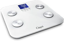 Load image into Gallery viewer, Ozeri Touch 440 lbs Total Body Bath Scale û Measures Weight, Fat, Muscle, Bone &amp; Hydration with Auto Recognition and Infant Tare Technology
