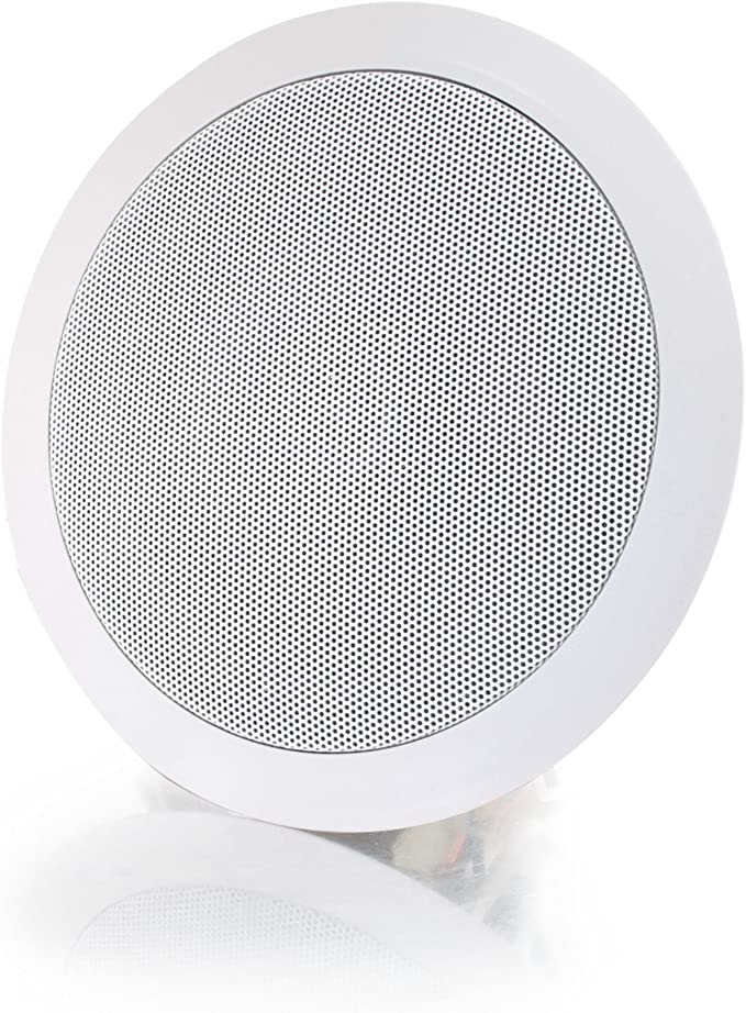 C2G 39904 6 Inch Ceiling Speaker (8 Ohm), White