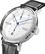 Load image into Gallery viewer, FEICE Automatic Watch for Men Bauhaus Watch Mens Mechanical Watch Stainless Steel Domed Mirror Analog Casual Dress Watches Unisex -FM202 (42mm)
