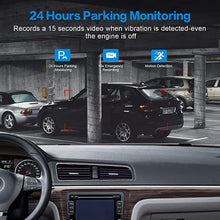 Load image into Gallery viewer, Dash Cam Front with 32G SD Card, BOOGIIO 1080P FHD Car Driving Recorder 3&#39;&#39; IPS Screen 170°Wide Angle Dashboard Camera Aluminum Alloy Case, WDR G-Sensor Parking Monitor Loop Recording Motion Detection
