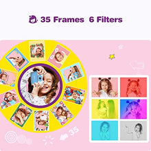 Load image into Gallery viewer, Dragon Touch Instant Print Kids Camera, InstantFun2 Digital Camera with Dual Camera Lens, Print Paper, Cartoon Sticker, Color Pens and Camera Bag for Girls and Boys?Blue?
