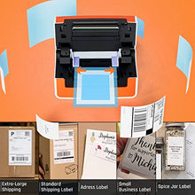 Load image into Gallery viewer, K Comer Shipping Label Printer 150mm/s High-Speed 4x6 Direct Thermal Label Printing for Shipment Package 1-Click Setup on Windows/Mac,Label Maker Compatible with Amazon, Ebay, Shopify, FedEx,USPS,Etsy
