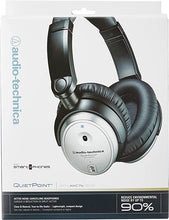 Load image into Gallery viewer, Audio-Technica ATH-ANC7b-SViS QuietPoint Noise-Cancelling Headphones with In-Line Mic &amp; Control
