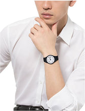 Load image into Gallery viewer, Swatch NEW GENT Quartz Silicone Strap, Black, 20 Casual Watch (Model: SUOB705)
