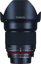 Load image into Gallery viewer, Rokinon 16M-FX 16mm f/2.0 Aspherical Wide Fixed Angle Lens for Fuji X
