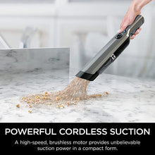 Load image into Gallery viewer, Shark WV201 WANDVAC Handheld Vacuum, Lightweight at 1.4 Pounds with Powerful Suction, Charging Dock, Single Touch Empty and Detachable Dust Cup
