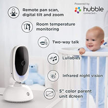 Load image into Gallery viewer, Motorola Comfort75 Video Baby Monitor - Infant Wireless Camera with Remote Pan, Digital Zoom, Temperature Sensor - 5 Inch LCD Color Screen Display with Two-Way Intercom, Night Vision - 1000ft Range
