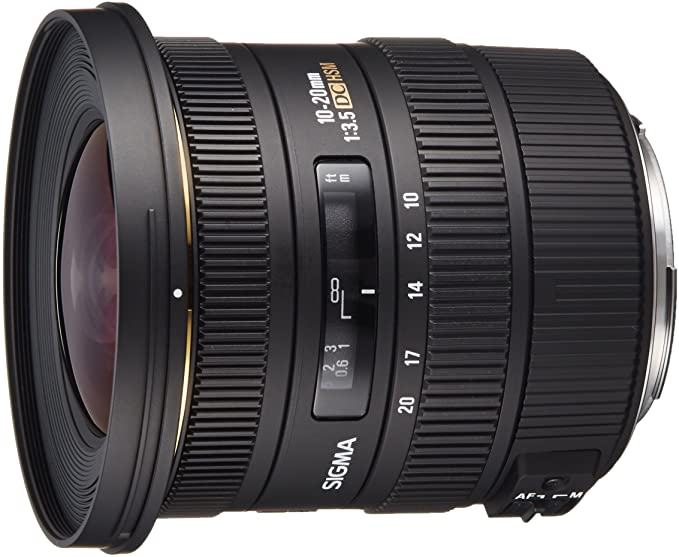 Sigma 10-20mm f/3.5 EX DC HSM ELD SLD Aspherical Super Wide Angle Lens for Canon Digital SLR Cameras