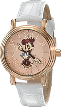 Load image into Gallery viewer, Disney Women&#39;s W001857 Minnie Mouse Analog Display Analog Quartz White Watch
