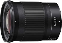 Load image into Gallery viewer, NIKON NIKKOR Z 24mm f/1.8 S Wide Angle Fast Prime Lens for Nikon Z Mirrorless Cameras
