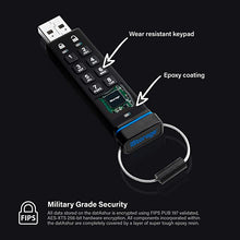 Load image into Gallery viewer, iStorage datAshur 32 GB Secure Flash Drive - Password Protected, Dust and Water Resistant, Portable, Military Grade Hardware Encryption USB 2.0 IS-FL-DA-256-32

