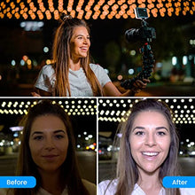 Load image into Gallery viewer, Lume Cube Bicolor Panel Mini LED Light for Professional DSLR Cameras | Adjustable Panel Mini, LCD Display | Photo and Video Lighting, Long Battery Life | Fits Sony, Nikon, Canon, Fuji, Panasonic
