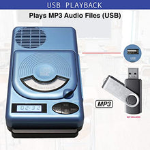 Load image into Gallery viewer, HamiltonBuhl Top-Loading Portable Classroom CD Player with USB and MP3
