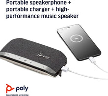 Load image into Gallery viewer, Poly - Sync 20 USB-A Personal Smart -Speakerphone (Plantronics) - Connect to Cell Phone via -Bluetooth and PC/Mac via USB-A -Cable - Works with Teams, Zoom &amp; More
