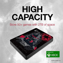 Load image into Gallery viewer, Seagate Game Drive For Xbox 2TB External Hard Drive Portable HDD – USB 3.0 Star Wars Jedi: Fallen Order Special Edition, Designed For Xbox One, 1 Year Rescue Service (Stea2000426)
