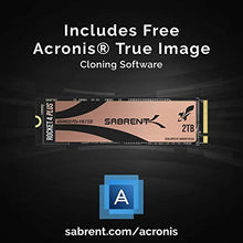 Load image into Gallery viewer, Sabrent 2TB Rocket 4 Plus NVMe 4.0 Gen4 PCIe M.2 Internal SSD Extreme Performance Solid State Drive R/W 7100/6600MB/s (SB-RKT4P-2TB)
