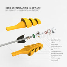 Load image into Gallery viewer, Elgin Ruckus Discord Bluetooth Earplug Earbuds | OSHA Compliant Wireless Noise Reduction in-Ear Headphones : Isolating Ear Plug Earphones
