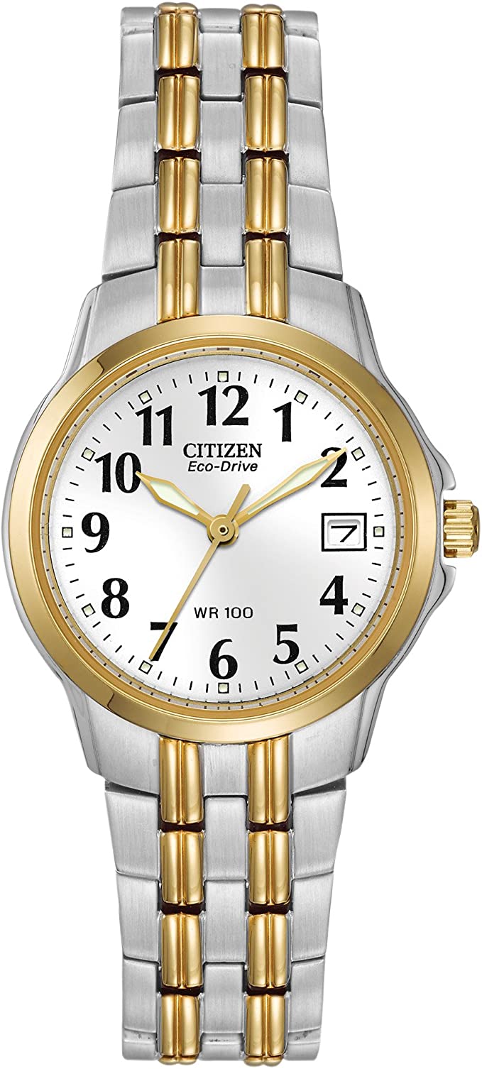 Citizen Watches EW1544-53A Eco-Drive Silhouette Sport Two-Tone Watch