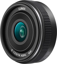 Load image into Gallery viewer, Panasonic LUMIX G II Lens, 14mm, F2.5 ASPH., Mirrorless Micro Four Thirds, H-H014AK (USA BLACK)
