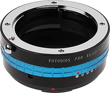 Load image into Gallery viewer, Fotodiox Pro Lens Mount Adapter, Yashica 230 AF Lens to Canon EOS M (EF-m) Mount Mirrorless Camera Adapter with Lens Aperture Control Dial
