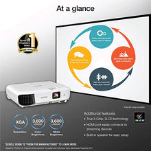 Load image into Gallery viewer, Epson EX3280 3-Chip 3LCD XGA Projector, 3,600 Lumens Color Brightness, 3,600 Lumens White Brightness, HDMI, Built-in Speaker, 15,000:1 Contrast Ratio

