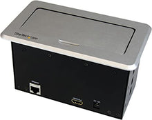 Load image into Gallery viewer, StarTech.com Conference Table Connectivity Pop up Box with AV and Data Ports - HDMI, VGA, Component, MDP to HDMI Output (BOX4HDECP)
