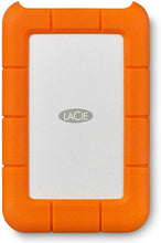 Load image into Gallery viewer, LaCie Rugged Mini 1TB External Hard Drive Portable HDD – USB 3.0 USB 2.0 compatible, Drop Shock Dust Rain Resistant Shuttle Drive, For Mac And PC Computer Desktop Workstation PC Laptop (LAC301558)
