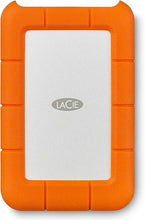 Load image into Gallery viewer, LaCie Rugged Mini 1TB External Hard Drive Portable HDD û USB 3.0 USB 2.0 compatible, Drop Shock Dust Rain Resistant Shuttle Drive, For Mac And PC Computer Desktop Workstation PC Laptop (LAC301558)
