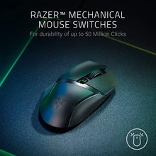 Load image into Gallery viewer, Razer Basilisk X Hyperspeed Wireless Gaming Mouse: Bluetooth &amp; Wireless Compatible, 16K DPI Optical Sensor, 6 Programmable Buttons, 450 Hr Battery, Classic Black
