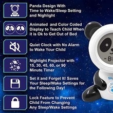 Load image into Gallery viewer, Sharp Ready to Wake Bear Sleep Trainer, Kid’s Alarm Clock for Ready to Rise, Galaxy Projection Nightlight and “Off-to-Bed” Feature – Simple to Set and Use!
