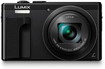 Panasonic Lumix 4K Digital Camera with 30X LEICA DC Vario-ELMAR Lens F3.3-6.4, 18 Megapixels, and High Sensitivity Sensor - Point and Shoot Camera - DMC-ZS60K (BLACK)