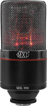 Load image into Gallery viewer, MXL 990 Blaze LED Large Diaphragm Cardioid Condenser Microphone
