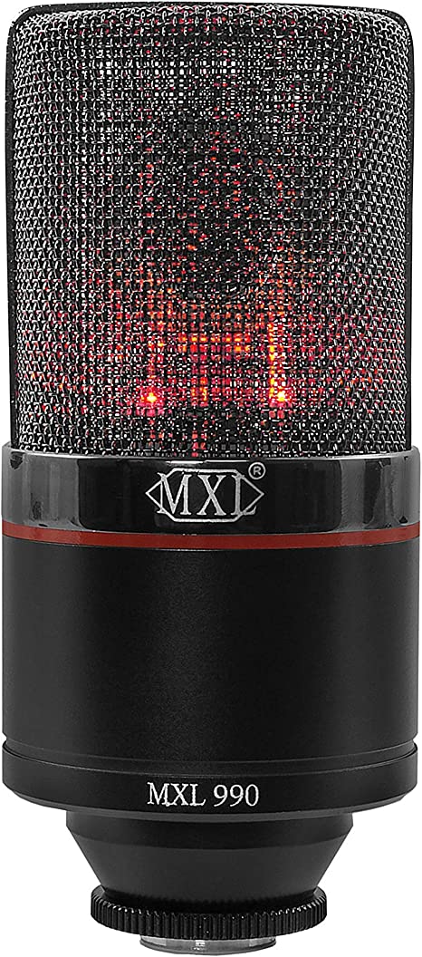 MXL 990 Blaze LED Large Diaphragm Cardioid Condenser Microphone