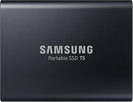 SAMSUNG T5 Portable SSD 2TB - Up to 540MB/s - USB 3.1 External Solid State Drive, Black (MU-PA2T0B/AM)