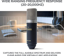 Load image into Gallery viewer, Marantz Pro MPM1000 - Studio Recording Condenser Microphone with Shockmount, Desktop Stand and Cable û Perfect for Podcasting and Voiceover Projects, MPM-1000 XLR Mic
