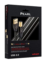 Load image into Gallery viewer, AudioQuest Pearl (0.75m) Black/White USB A-B
