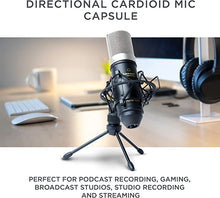 Load image into Gallery viewer, Marantz Pro MPM1000 - Studio Recording Condenser Microphone with Shockmount, Desktop Stand and Cable û Perfect for Podcasting and Voiceover Projects, MPM-1000 XLR Mic
