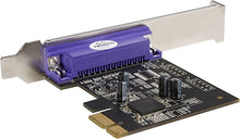 Load image into Gallery viewer, StarTech.com Newer version available PEX1P2: 1 Port PCI Express Dual Profile Parallel Adapter Card - SPP/EPP/ECP - 1x DB25 IEEE 1284 PCIe Parallel Card (PEX1P)
