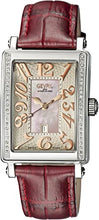 Load image into Gallery viewer, Gevril Woman&#39;s &#39;Ave Of Americas Mezzo&#39; Quartz and Stainless Steel Diamond Leather Watch
