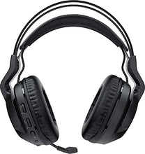 Load image into Gallery viewer, ROCCAT Elo 7.1 Air PC Wireless Gaming Headset, Surround Sound Headphones with Detachable Noise Cancelling Microphone, 50mm Drivers, 24 Hr Battery Life, RGB Lighting, Black
