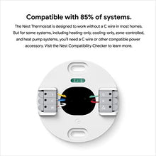 Load image into Gallery viewer, Google Nest Thermostat - Smart Thermostat for Home - Programmable Wifi Thermostat - Fog
