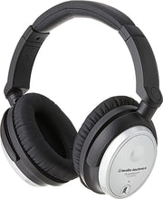 Load image into Gallery viewer, Audio-Technica ATH-ANC7b-SViS QuietPoint Noise-Cancelling Headphones with In-Line Mic &amp; Control
