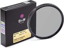 Load image into Gallery viewer, B+W 58MM XS-PRO Vario Neutral Density Multi-Resistant Nano Coating
