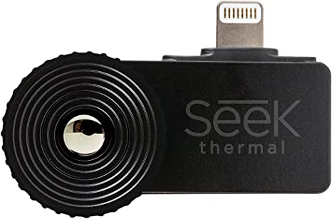 Seek Thermal CompactXR – Outdoor Thermal Imaging Camera for iOS, Black (LT-AAA)
