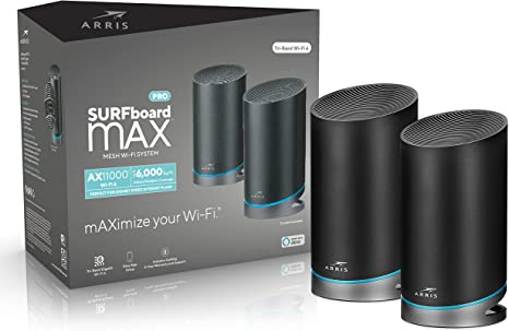 ARRIS SURFboard mAX™ Pro Mesh Wi-Fi 6 System